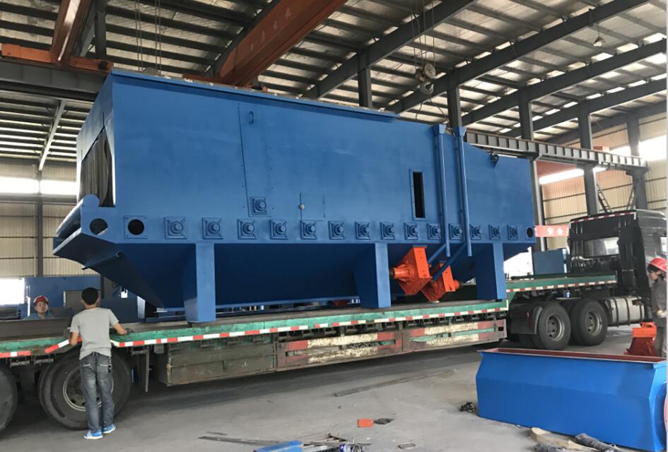 雙節結束，北京豐臺的通過式拋丸機訂單成功發貨~ 2